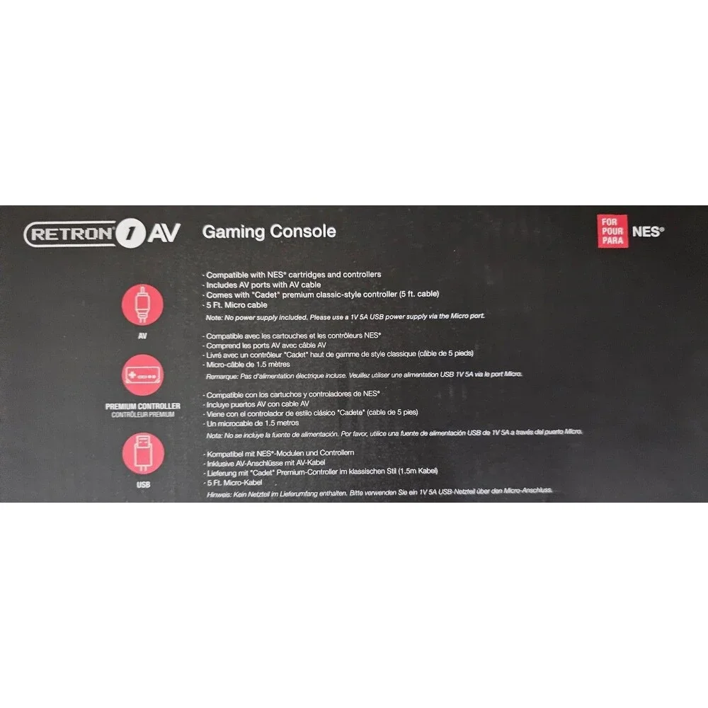 RetroN 1 Gaming Console NIB
